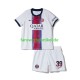 Matvey Safonov 39 Trikot Paris Saint-Germain Kinder Auswärtsausrüstung 2026-2027 Kurzarm