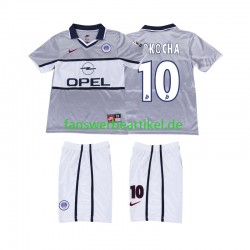 OKOCHA 10 Retro 2000 2001 Trikot Paris Saint-Germain Kinder Auswärtsausrüstung Kurzarm