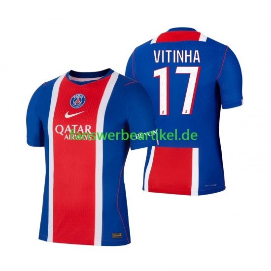 Vitinha 17 Trikot Paris Saint-Germain Herren Heimausrüstung 2026-2027 Kurzarm