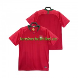 Retro 2018 Trikot Portugal Herren Heimausrüstung Kurzarm
