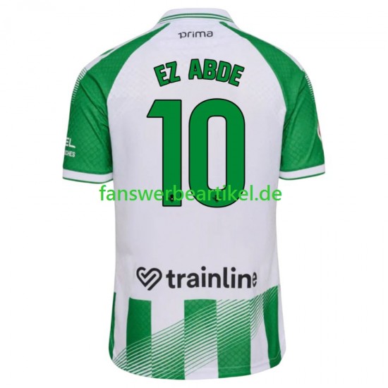 Abde Ezzalzouli 10 Trikot Real Betis Herren Heimausrüstung 2026-2027 Kurzarm