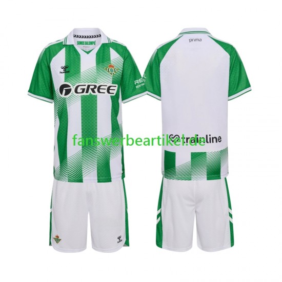 Trikot Real Betis Kinder Heimausrüstung 2026-2027 Kurzarm