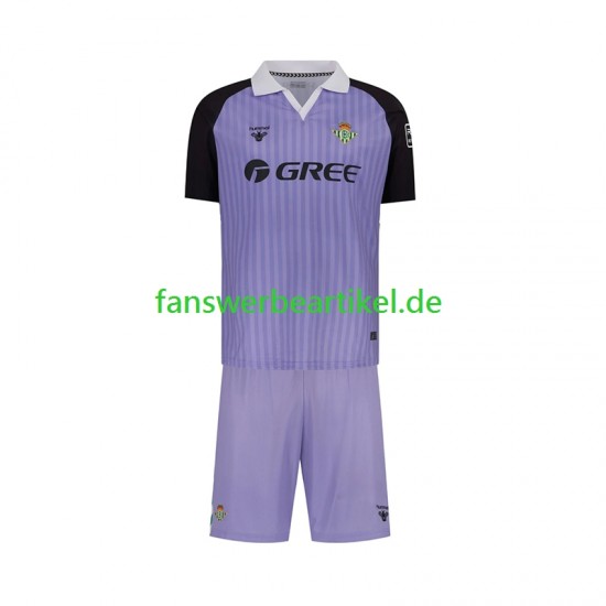 Retro Torwart Trikot Real Betis Kinder Heimausrüstung 2025-2026 Kurzarm