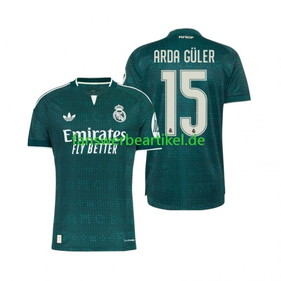 Arda Guler 15 Trikot Real Madrid Herren Auswärtsausrüstung 2026-2027 Kurzarm