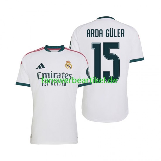 Arda Guler 15 Trikot Real Madrid Herren Heimausrüstung 2026-2027 Kurzarm