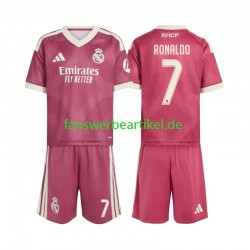 Cristiano Ronaldo 7 Trikot Real Madrid Kinder Ausweich ausrüstung 2026-2027 Kurzarm