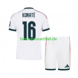 Ibrahima Konate 16 Trikot Real Madrid Kinder Heimausrüstung 2026-2027 Kurzarm