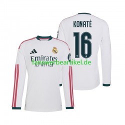Ibrahima Konate 16 Trikot Real Madrid Herren Heimausrüstung 2026-2027 Langarm