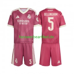 Jude Bellingham 5 Trikot Real Madrid Kinder Ausweich ausrüstung 2026-2027 Kurzarm