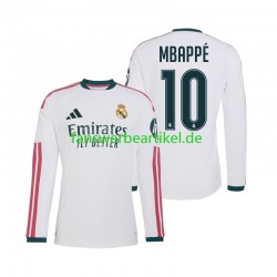 Kylian Mbappe 10 Trikot Real Madrid Herren Heimausrüstung 2026-2027 Langarm