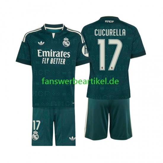 Marc Cucurella 17 Trikot Real Madrid Kinder Auswärtsausrüstung 2026-2027 Kurzarm