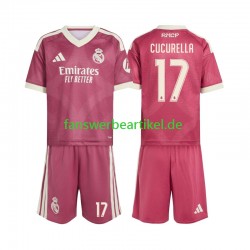 Marc Cucurella 17 Trikot Real Madrid Kinder Ausweich ausrüstung 2026-2027 Kurzarm