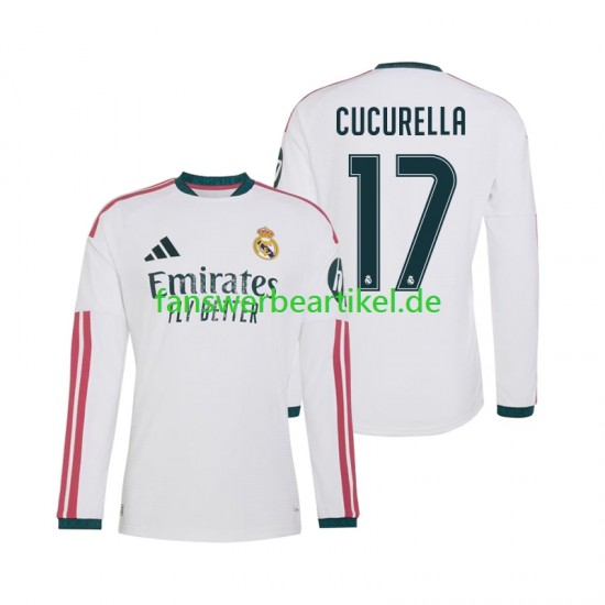 Marc Cucurella 17 Trikot Real Madrid Herren Heimausrüstung 2026-2027 Langarm