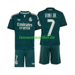 Vinicius Junior 7 Trikot Real Madrid Kinder Auswärtsausrüstung 2026-2027 Kurzarm