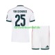 Yan Diomande 25 Trikot Real Madrid Kinder Heimausrüstung 2026-2027 Kurzarm