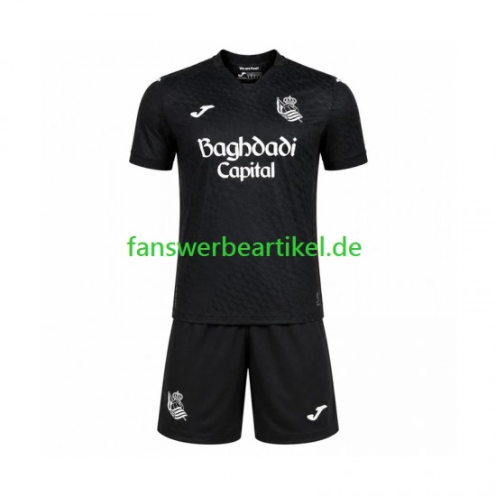 Trikot Real Sociedad Kinder Auswärtsausrüstung 2026-2027 Kurzarm
