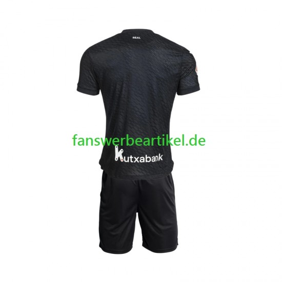 Trikot Real Sociedad Kinder Auswärtsausrüstung 2026-2027 Kurzarm