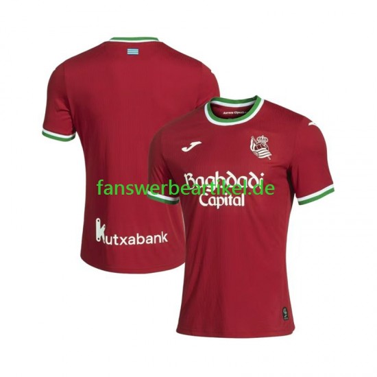 Trikot Real Sociedad Herren Ausweich ausrüstung 2026-2027 Kurzarm