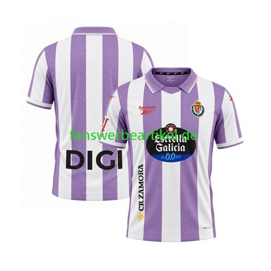 Trikot Real Valladolid Herren Heimausrüstung 2026-2027 Kurzarm