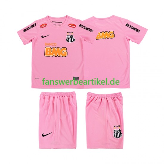 Santos Retro 2012 2013 Trikot Kinder Viertes ausrüstung Kurzarm