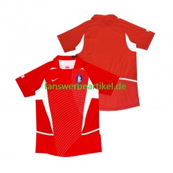 Retro 2002 Trikot Südkorea Herren Heimausrüstung Kurzarm