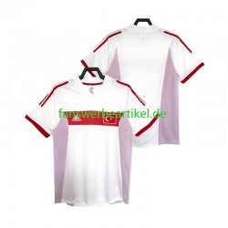 Retro 2002 Trikot Türkei Herren Auswärtsausrüstung Kurzarm