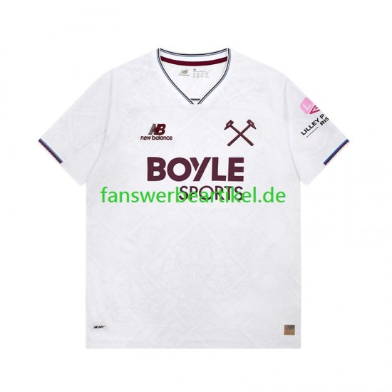 Trikot West Ham United Herren Auswärtsausrüstung 2026-2027 Kurzarm