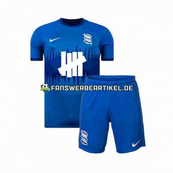 Trikot Birmingham City Kinder Heimausrüstung 2023-2024 Kurzarm