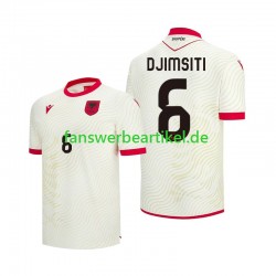 Berat Djimsiti 6 Trikot Albanien Herren Auswärtsausrüstung WM 2026 Kurzarm