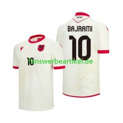 Nedim Bajrami 10 Trikot Albanien Herren Auswärtsausrüstung WM 2026 Kurzarm