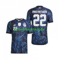 Franco Mastantuono 22 Trikot Argentinien Herren Auswärtsausrüstung WM 2026 Kurzarm