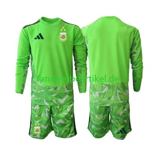 Torwart Trikot Argentinien Kinder Ausweich ausrüstung WM 2026 Langarm
