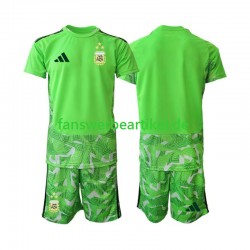 Torwart Trikot Argentinien Kinder Ausweich ausrüstung WM 2026 Kurzarm