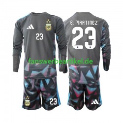 Emiliano Martinez 23 Torwart Trikot Argentinien Kinder Heimausrüstung WM 2026 Langarm