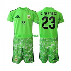 Emiliano Martinez 23 Torwart Trikot Argentinien Kinder Ausweich ausrüstung WM 2026 Kurzarm
