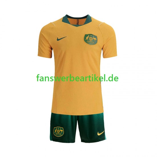 Trikot Australien Kinder Heimausrüstung WM 2026 Kurzarm