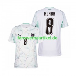 David Alaba 8 Trikot Österreich Herren Auswärtsausrüstung WM 2026 Kurzarm