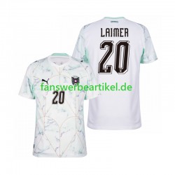 Konrad Laimer 20 Trikot Österreich Herren Auswärtsausrüstung WM 2026 Kurzarm