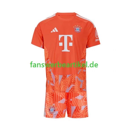 Torwart Trikot FC Bayern München Kinder Auswärtsausrüstung 2027-2028 Kurzarm