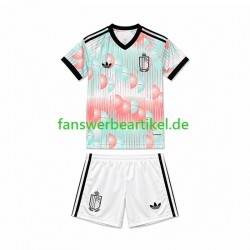 Trikot Belgien Kinder Auswärtsausrüstung WM 2026 Kurzarm
