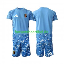 Torwart Trikot Belgien Kinder Heimausrüstung WM 2026 Kurzarm