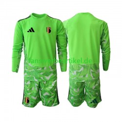 Torwart Trikot Belgien Kinder Ausweich ausrüstung WM 2026 Langarm
