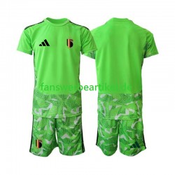 Torwart Trikot Belgien Kinder Ausweich ausrüstung WM 2026 Kurzarm