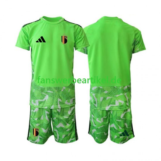 Torwart Trikot Belgien Kinder Ausweich ausrüstung WM 2026 Kurzarm