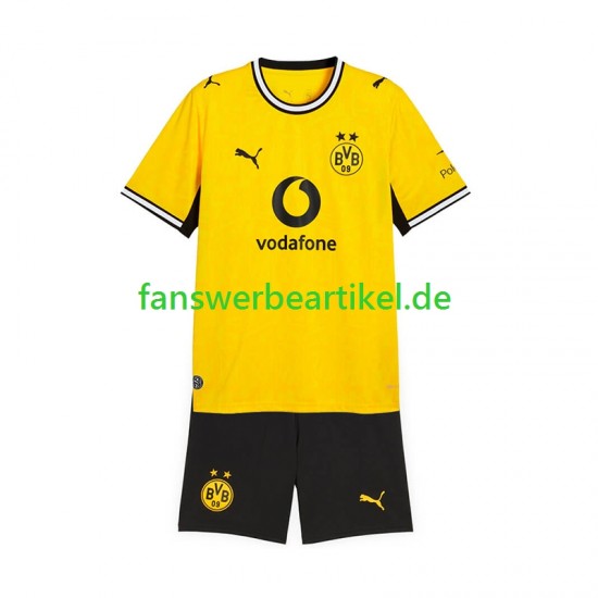 Trikot Borussia Dortmund Kinder Heimausrüstung 2027-2028 Kurzarm