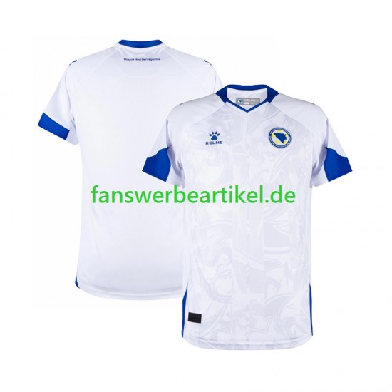 Trikot Bosnien und Herzegowina Herren Auswärtsausrüstung WM 2026 Kurzarm