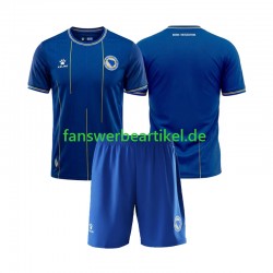 Trikot Bosnien und Herzegowina Kinder Heimausrüstung WM 2026 Kurzarm