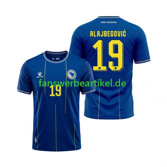 Kerim Alajbegovic 19 Trikot Bosnien und Herzegowina Herren Heimausrüstung WM 2026 Kurzarm