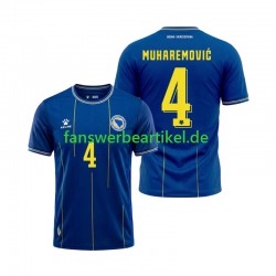 Tarik Muharemovic 4 Trikot Bosnien und Herzegowina Herren Heimausrüstung WM 2026 Kurzarm