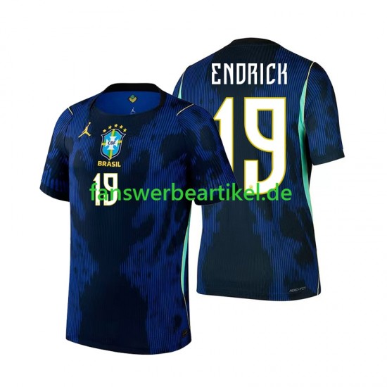 Endrick 19 Trikot Brasilien Herren Auswärtsausrüstung WM 2026 Kurzarm